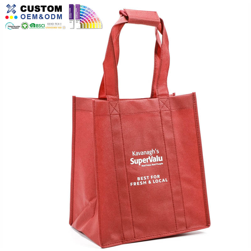 Punainen PP Non Woven Shopper Supervalu